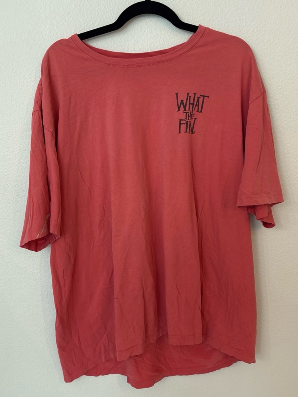 Men's What The Fin Red T-Shirt